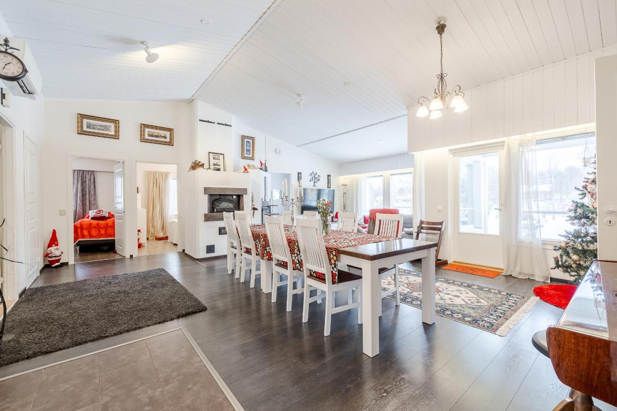 Riverside Home For Families - Beautiful House Near Santa Claus Village Рованиеми Экстерьер фото